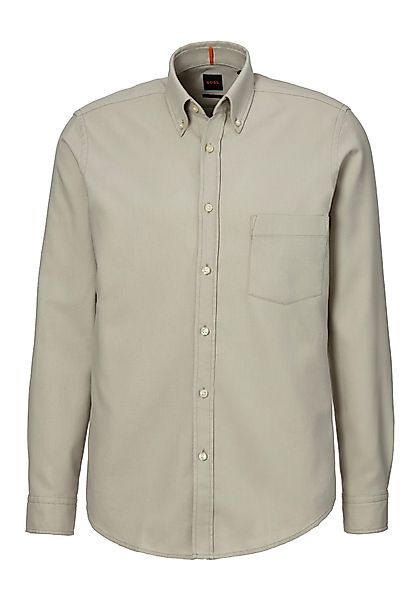 BOSS ORANGE Flanellhemd Rickert mit Button-down-Kragen günstig online kaufen