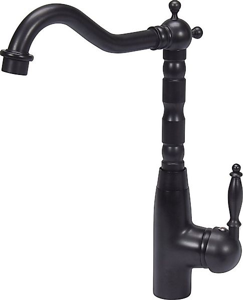 TRIZERATOP Küchenarmatur Küchenarmatur RETRO BLACK, Vintage, Wasserhahn, Sp günstig online kaufen
