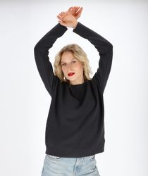 halsüberkopf Accessoires Strickpullover Feinstrick mit Rundhals günstig online kaufen