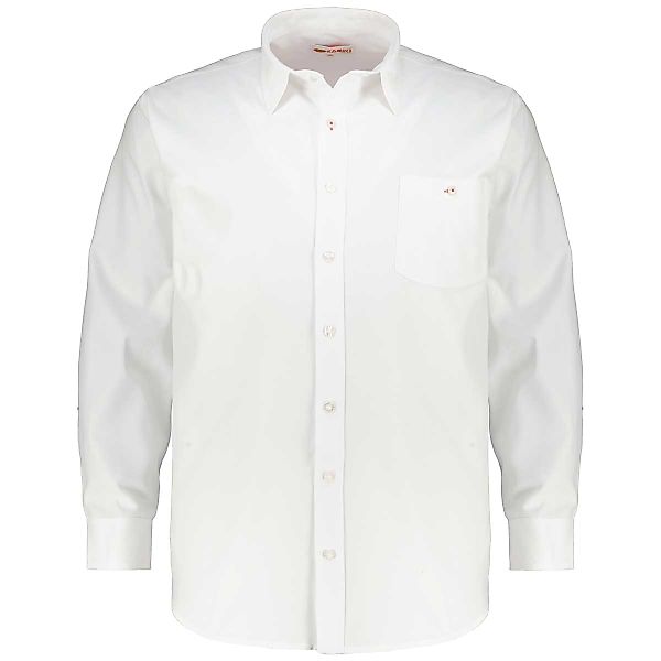 Kamro Freizeithemd aus Baumwollmischung Farbe weiß Größe: 4XL günstig online kaufen