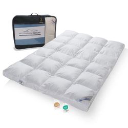 SPESSARTTRAUM Daunenbettdecke Polarwarm Hochsteg Daunendecke 100% günstig online kaufen