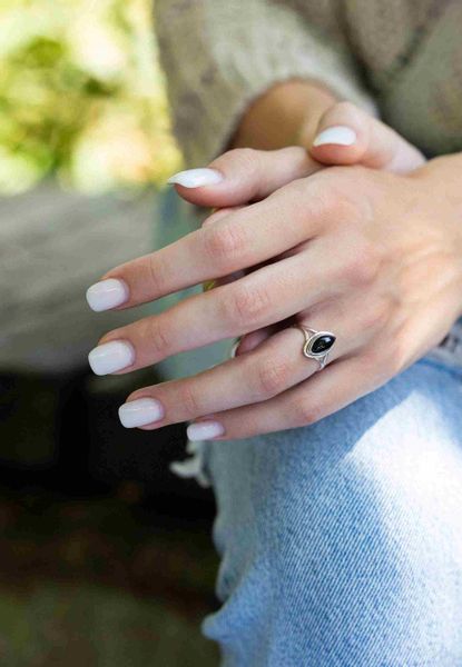 mantraroma Silberring SARALA Ellipse aus 925 günstig online kaufen