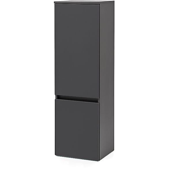 Held Möbel Midischrank Salerno 40 cm Wotaneiche-Graphitgrau günstig online kaufen