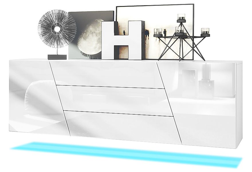 Vladon Sideboard Houston (hängende Kommode, mit günstig online kaufen