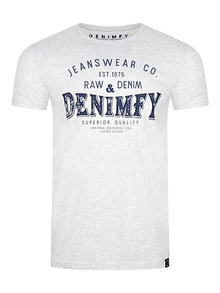 DENIMFY T-Shirt Herren Printshirt DFNuri Regular günstig online kaufen