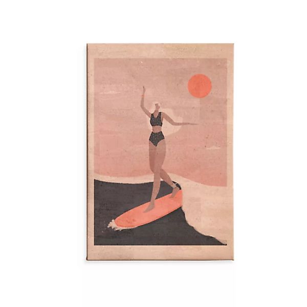 Kunstdruck Wanddekoration Wandbilder Aus Kork "Into The Surf" günstig online kaufen