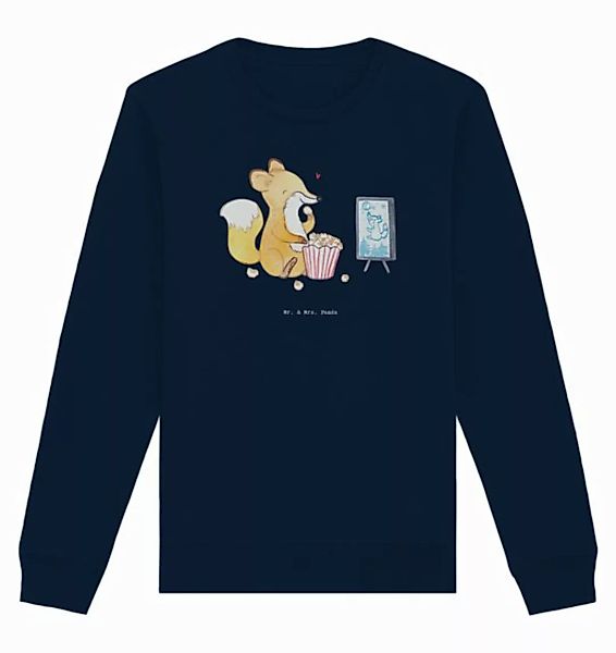 Mr. & Mrs. Panda Longpullover Größe XS Fuchs Filme gucken - French Navy - G günstig online kaufen