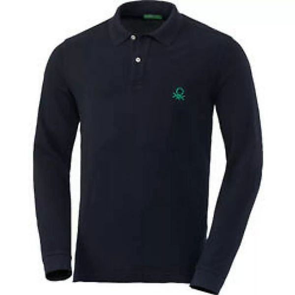 Benetton Herren Poloshirt langarm günstig online kaufen