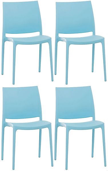 CLP Gartenstuhl Maya (4er Set, 4 günstig online kaufen