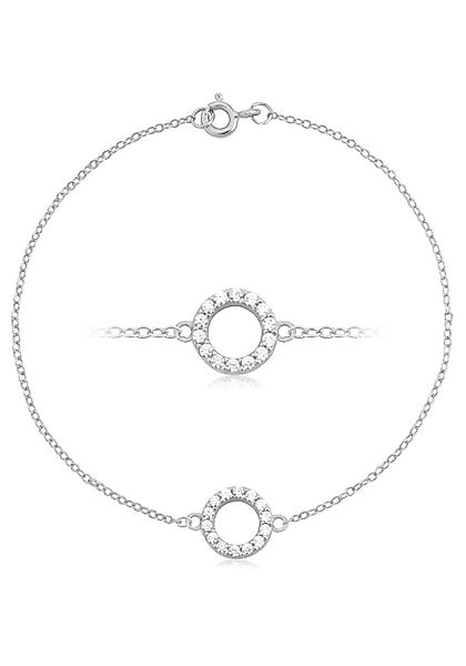 Firetti Armband "Schmuck Geschenk Silber 925 Armschmuck Armkette Kreis/Circ günstig online kaufen