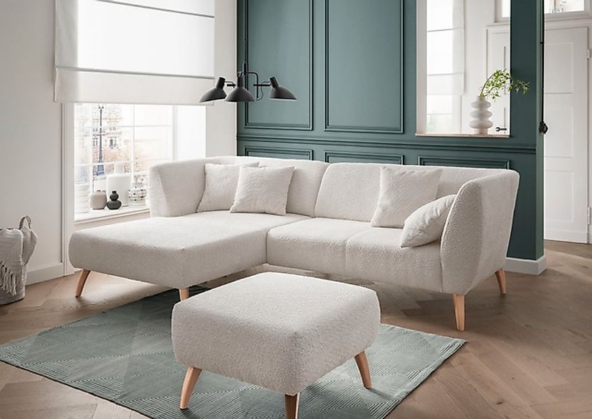 Home affaire Ecksofa »Colori Polstermöbel mit zeitlos eleganter Rückenführu günstig online kaufen