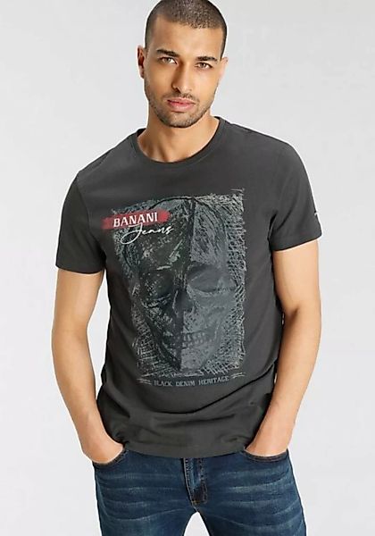 Bruno Banani T-Shirt mit großem Frontprint günstig online kaufen