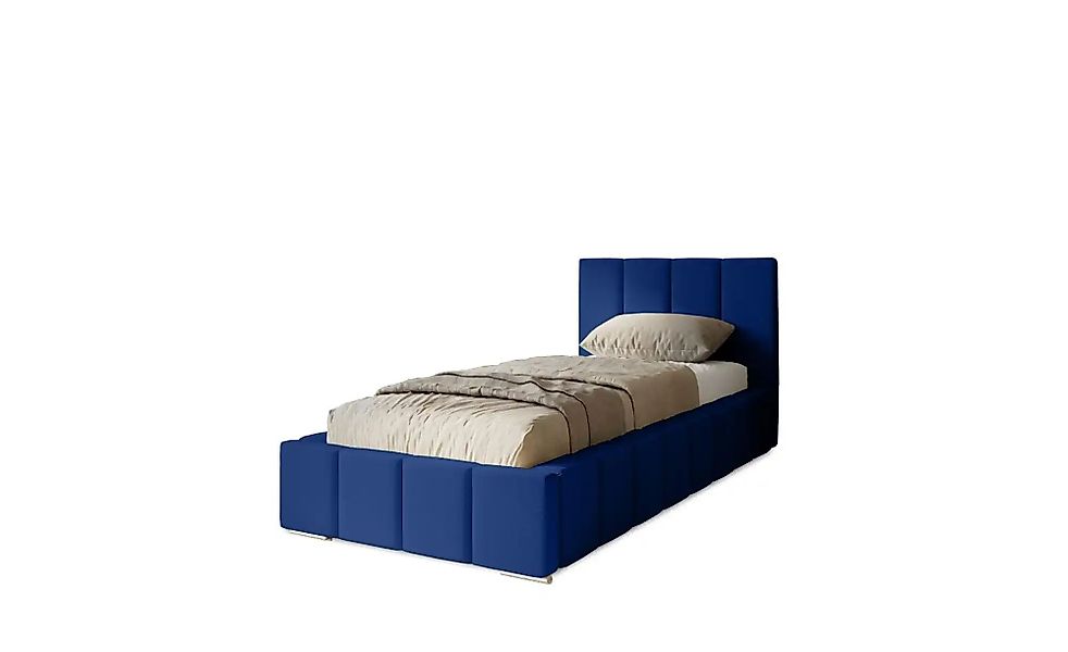 Polsterbett mit Stauraum Margate ¦ blau ¦ Maße (cm): B: 95 H: 100 Betten > günstig online kaufen