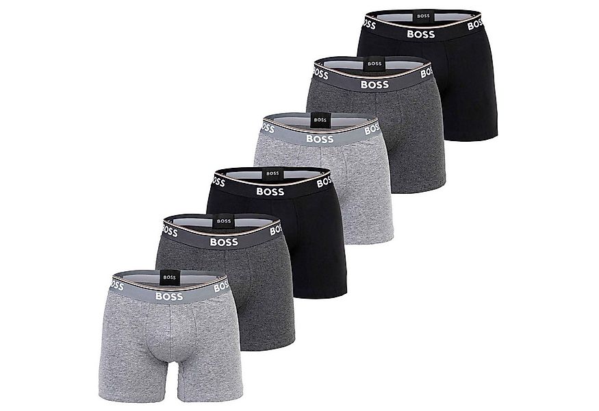BOSS Boxer Herren Boxershort 6er Pack Baumwolle (Packung, 6er Pack) günstig online kaufen