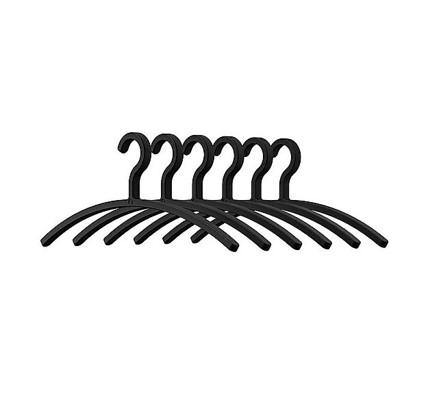 Metallbude Kleiderbügel FAY, (6-tlg), Garderobenhaken aus Kunststoff, platz günstig online kaufen