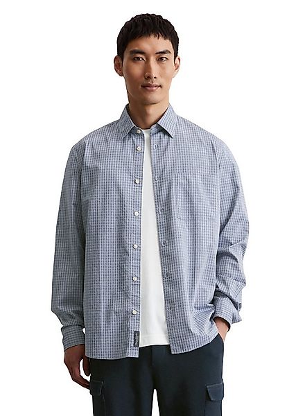 Marc O'Polo Langarmhemd aus feiner Popeline-Qualität günstig online kaufen