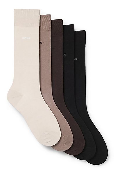 BOSS Socken 5P Uni Color CC (5-Paar) in klassischer Unifarbe günstig online kaufen