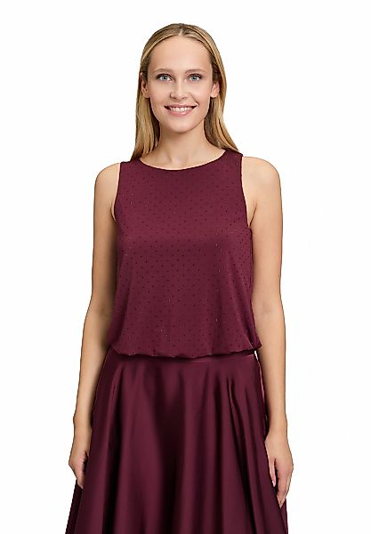 Vera Mont T-Shirt "Damen Blusentop im Glitzer-Look", 1 Stk. günstig online kaufen