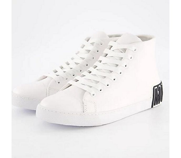 Moschino MOSCHINO Herren SNEAKERU. VULCA25 VITELLO BIANCO HIGH TOP. Sneaker günstig online kaufen