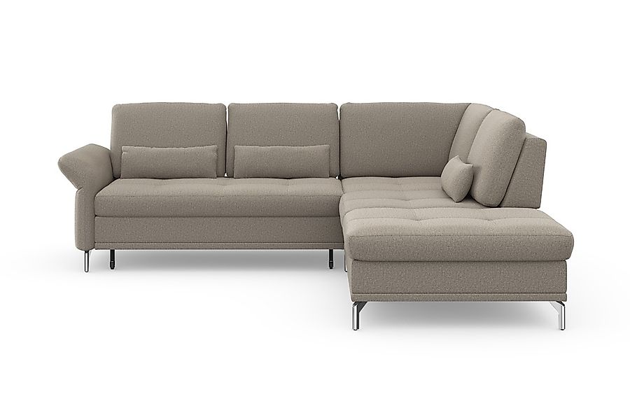 INOSIGN Ecksofa »Palm Beach L-Form« Federkern, mit Sitztiefenverstellung, w günstig online kaufen