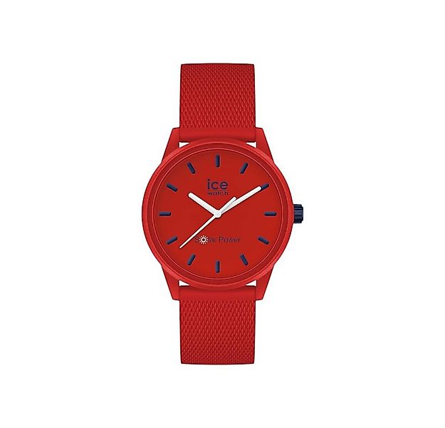 ice-watch Quarzuhr Ice-Watch Ice Solar Power Red Navy (S) 018742 günstig online kaufen