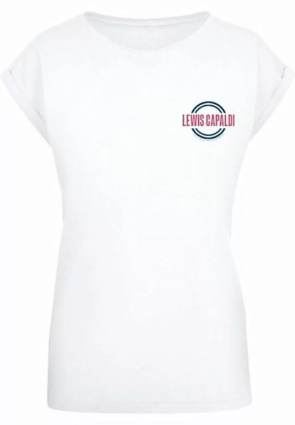 Merchcode T-Shirt Merchcode Damen Ladies Lewis Capaldi - Logo SYLL T-Shirt günstig online kaufen