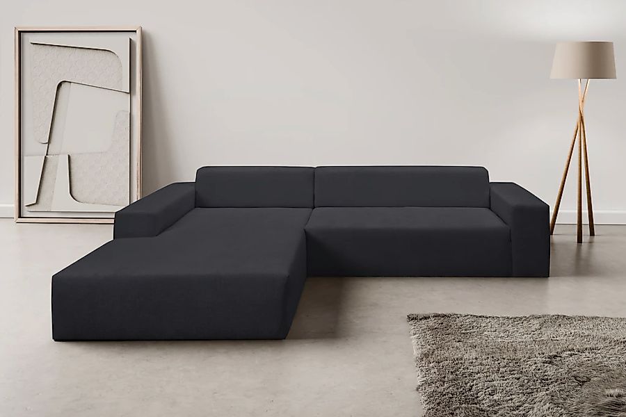 WERK2 Ecksofa "Zeus-XL, Mega-Sofa mit großer Sitztiefe, Stellmaße 311cm x 2 günstig online kaufen