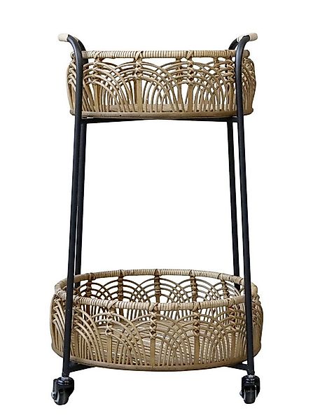 Chic Antique Beistelltisch Chic Antique - Beistelltisch mit Räder Barwagen günstig online kaufen