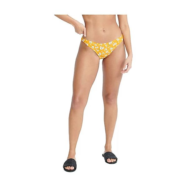 Superdry Eden Bikinihose 2XS Yellow AOP günstig online kaufen