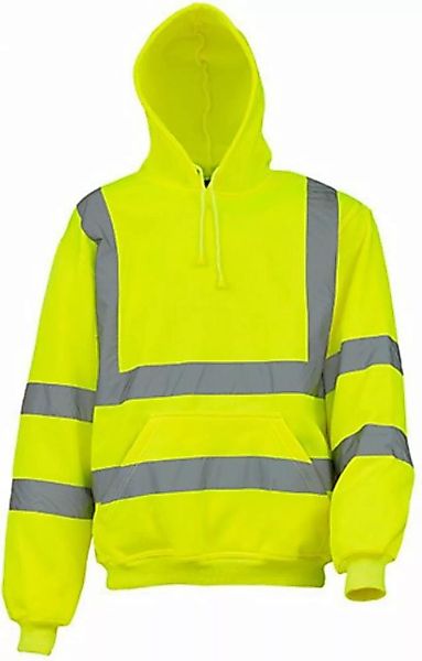 YOKO Warnschutz-Shirt Herren Hi Vis Pull-Over Hoodie / EN ISO20471 Klasse 3 günstig online kaufen