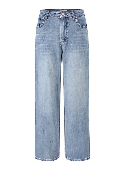 SASSYCLASSY 5-Pocket-Jeans Jeans mit weitem Bein für Damen günstig online kaufen