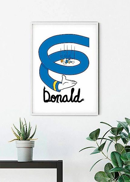 Komar Bild "Donald Duck Spiral", Disney, (1 St.), Wandbild zur Dekoration i günstig online kaufen