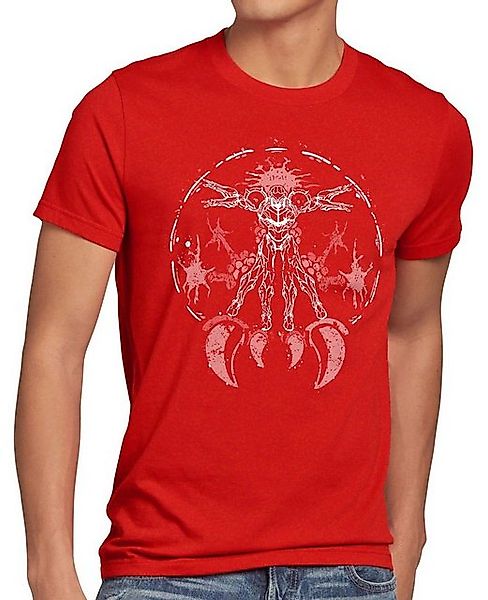 style3 T-Shirt Samus DaVinci Vitruvianischer Mensch Metroid prime Aran Nint günstig online kaufen