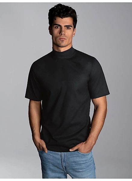 Trigema T-Shirt "TRIGEMA T-Shirt mit Stehkragen" 1 Stk. günstig online kaufen
