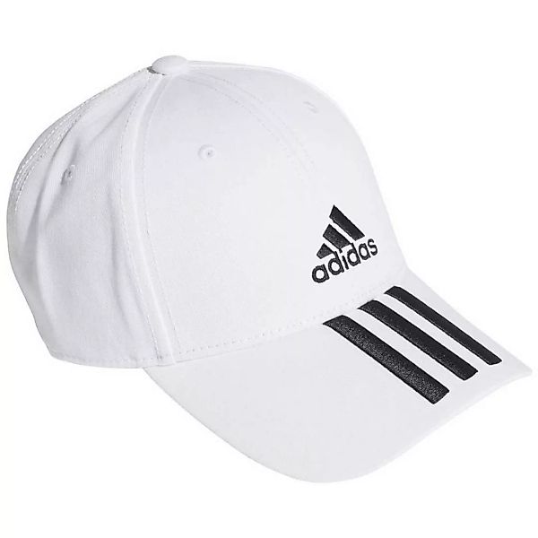 Adidas Baseball 3 Stripes Cotton Twill Deckel 56 cm White / Black / Black günstig online kaufen