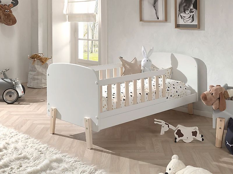 Vipack Kinderbett "Kiddy, inkl. Rolllattenrost, niedrige Einstiegshöhe, sta günstig online kaufen