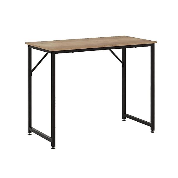 Costway Schreibtisch 100 x 50 x 77 cm Natur günstig online kaufen