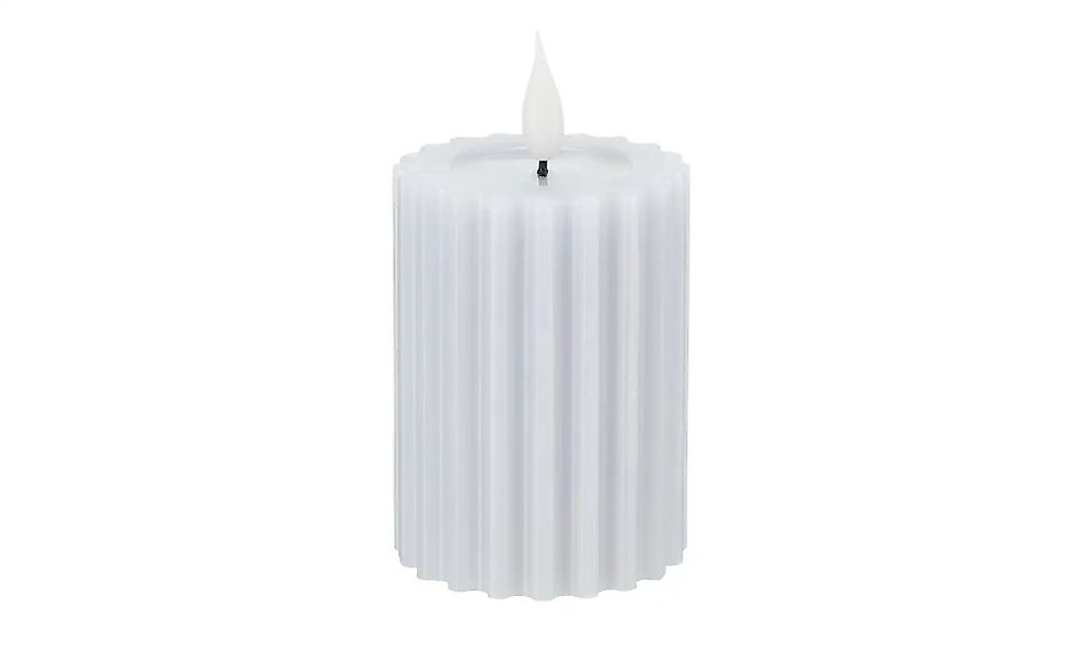 HOME STORY LED Kerze   ¦ blau ¦ Wachs,Kunststoff ¦ Maße (cm): H: 13  Ø: 7.5 günstig online kaufen
