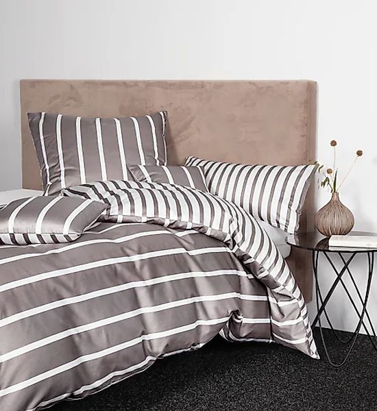 Janine Wendebettwäsche »Interlock-Jersey59028 3«, mit Reissverschluss günstig online kaufen