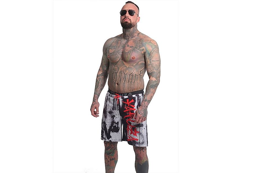 YAKUZA Boardshorts Horned FU mit Doppelbund günstig online kaufen