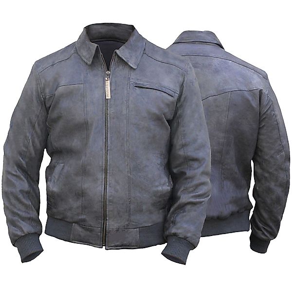 German Wear Lederjacke Trend 506J grau günstig online kaufen