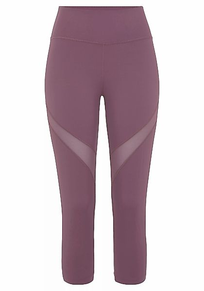 LASCANA ACTIVE Caprileggings, mit kleiner Raffung, Loungewear günstig online kaufen