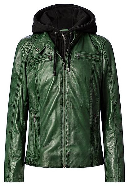 CBL Lederjacke MQ-44997 mit stehkragen günstig online kaufen