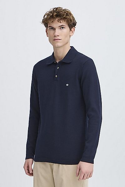 Kronstadt Strickpullover KSEmil Stylisches Longsleeve Polohemd günstig online kaufen