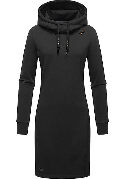 Ragwear Sweatkleid Sabreen Langärmliges Baumwoll Kleid mit Kapuze günstig online kaufen
