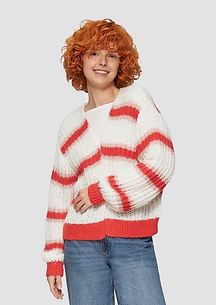 QS Cardigan Strickjacke Offene Strickjacke mit günstig online kaufen