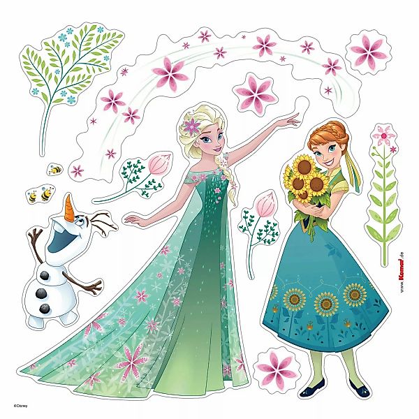 Komar Fenstersticker Frozen Flower  Frozen Flower B/L: ca. 30x30 cm günstig online kaufen