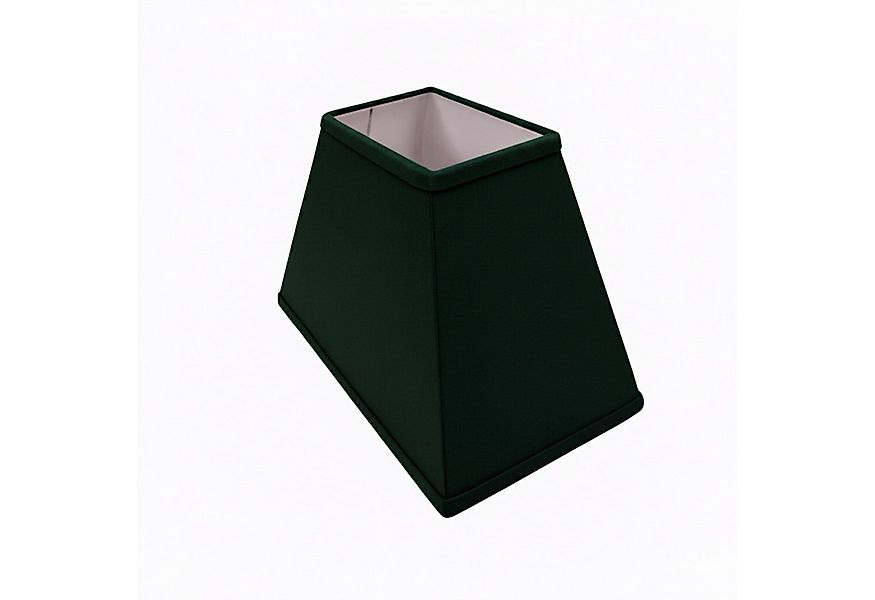 B&S Lampenschirm Lampenschirm rechteckig Velvet grün B:23x14/T:12,5x8,5/H:1 günstig online kaufen