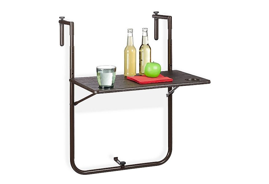 relaxdays Balkonhängetisch klappbar günstig online kaufen