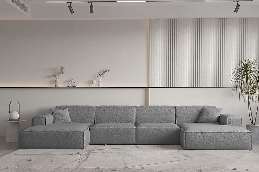 Fun Möbel Wohnlandschaft U-Form CELES PREMIUM, günstig online kaufen